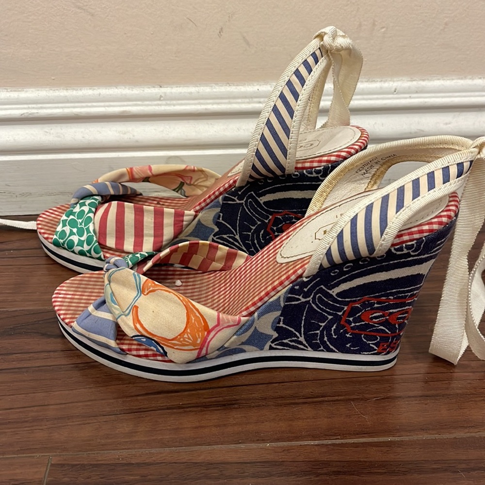 Coach Wedges - Picture 2 of 3